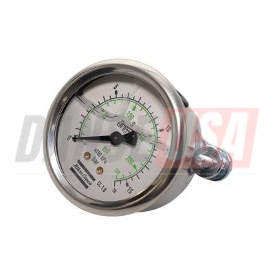 1604401701 PRESSURE GAUGE FOR ATLAS COPCO DYNAPAC CHICAGO PNEUMATIC EQUIPMENT