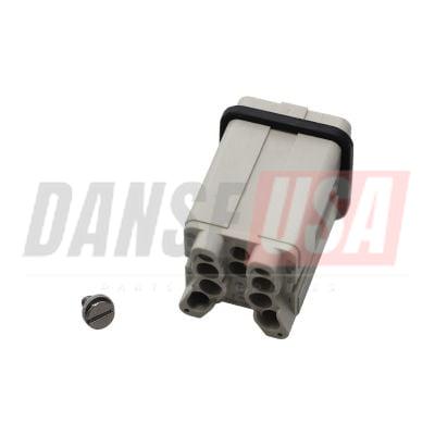 1633016578 MALE INSERT HARTING HAN A FOR ATLAS COPCO DYNAPAC CHICAGO PNEUMATIC EQUIPMENT