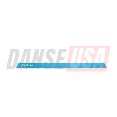 1636013595 LABEL BLUE LINE QAS 40 FOR ATLAS COPCO DYNAPAC CHICAGO PNEUMATIC EQUIPMENT