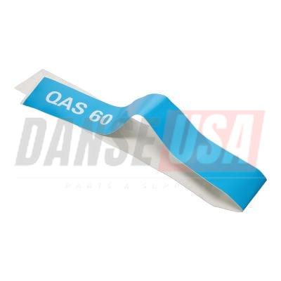 1636013596 LABEL BLUE LINE QAS 60 FOR ATLAS COPCO DYNAPAC CHICAGO PNEUMATIC EQUIPMENT