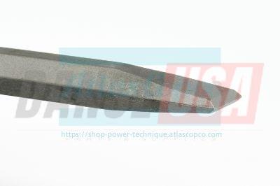 3083330400 NARROW CHISEL HEX 22 X 82.5 MM (US) FOR ATLAS COPCO DYNAPAC CHICAGO PNEUMATIC EQUIPMENT