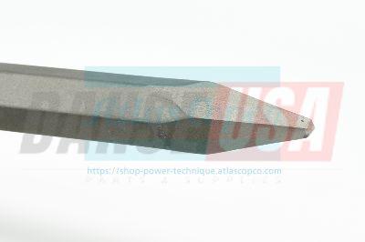 3083401520 MOIL POINT HEX 28 X 152 MM FOR ATLAS COPCO DYNAPAC CHICAGO PNEUMATIC EQUIPMENT
