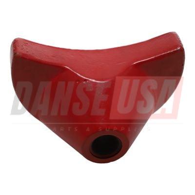 3303005084 IRON TAMPER BUTT (CONCAVE) CP 0003 FOR ATLAS COPCO DYNAPAC CHICAGO PNEUMATIC EQUIPMENT