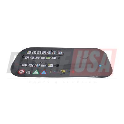 3371897369 FRONT PANEL LABEL LP 9-20 E FOR ATLAS COPCO DYNAPAC CHICAGO PNEUMATIC EQUIPMENT