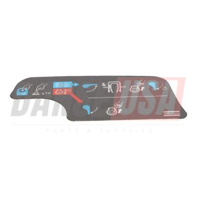 9234019671 START LABEL COBRA PROE/TTE FOR ATLAS COPCO DYNAPAC CHICAGO PNEUMATIC EQUIPMENT