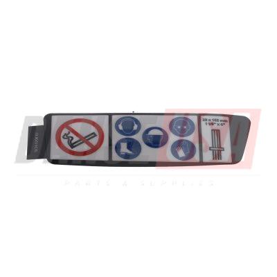 9234020867 WARNING SIGN TT/PRO 28X152 FOR ATLAS COPCO DYNAPAC CHICAGO PNEUMATIC EQUIPMENT