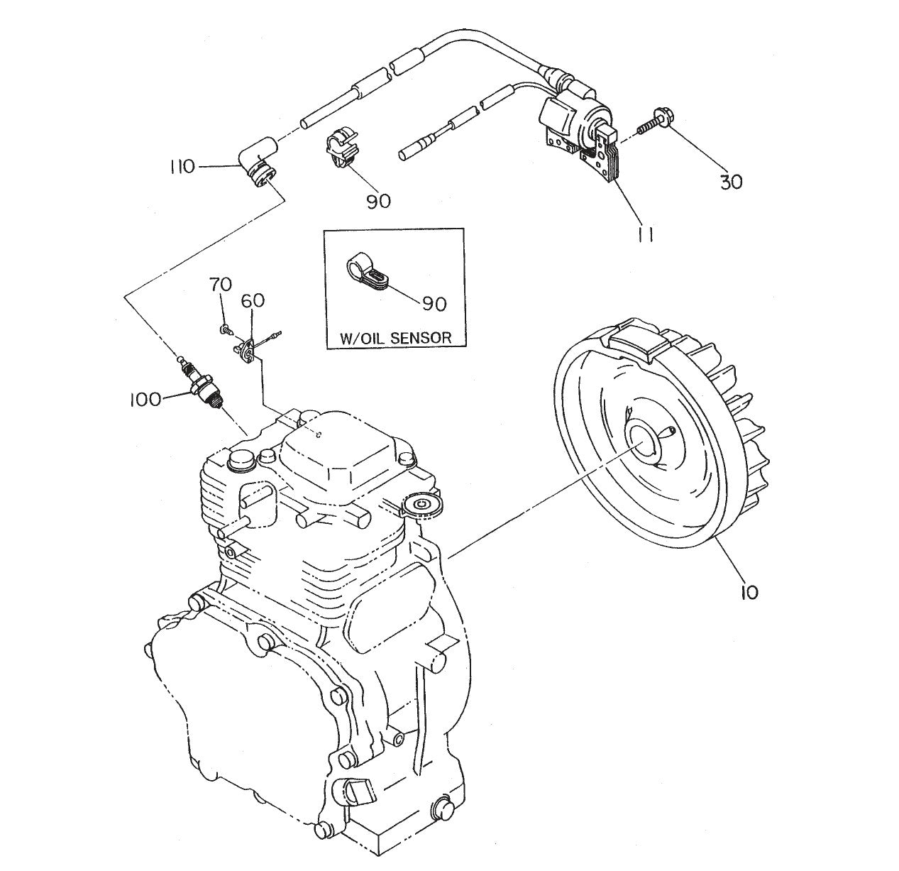 B-Series Recoil Starter Assembly. Parts by Multiquip Whiteman