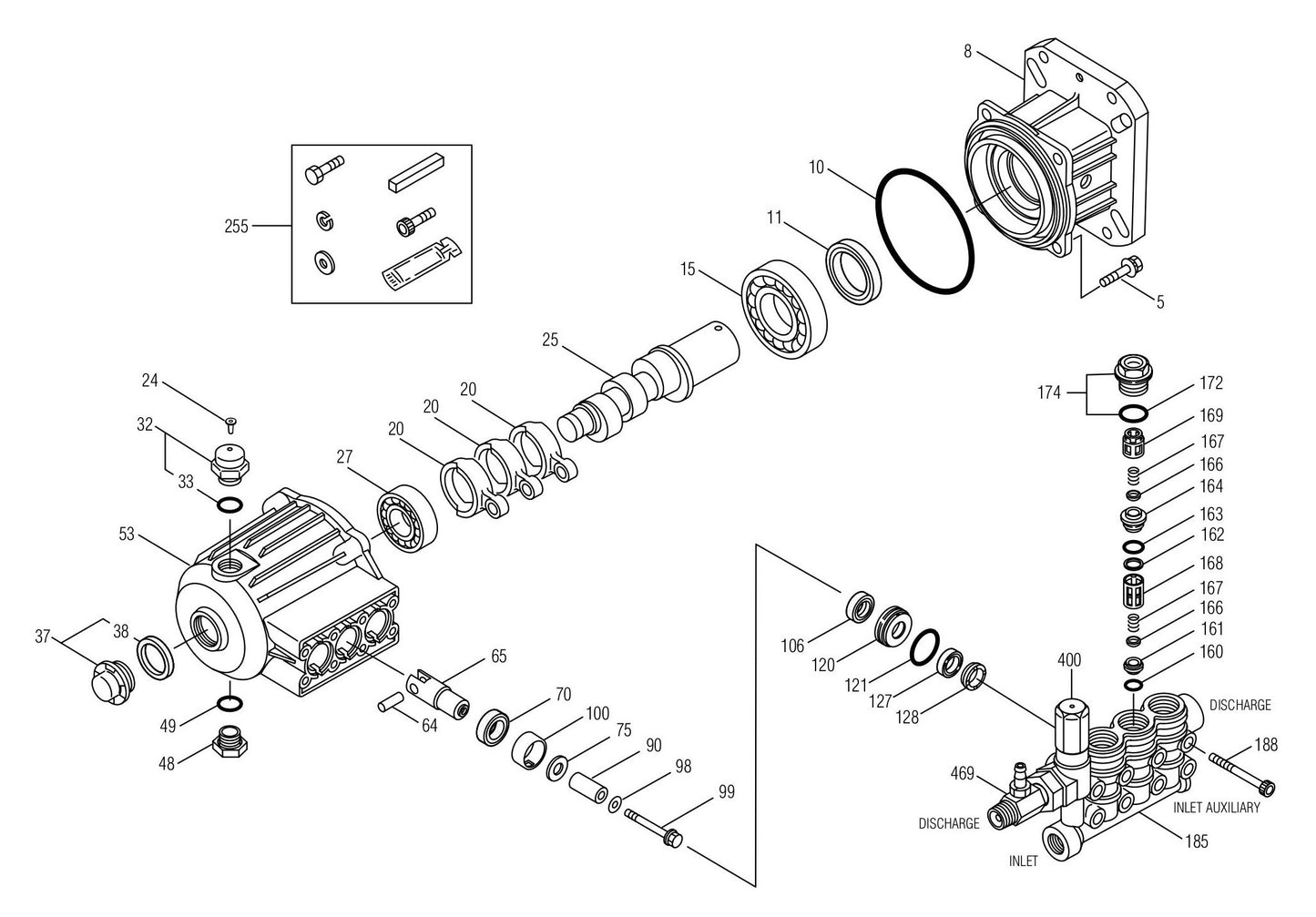BE B4213HSJ Pressure Washer Assembly-2 Parts by BE Power Equipment