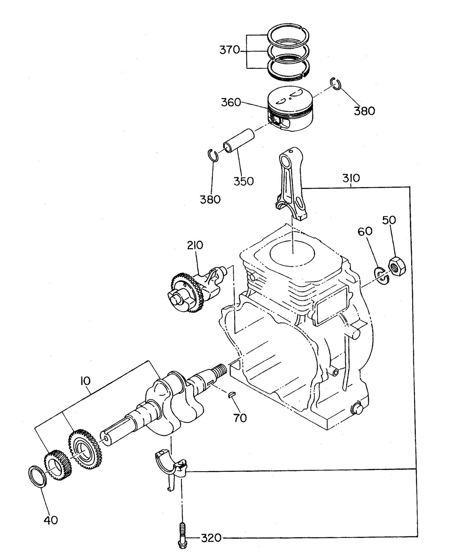BA-Series Crankshaft Assembly Parts