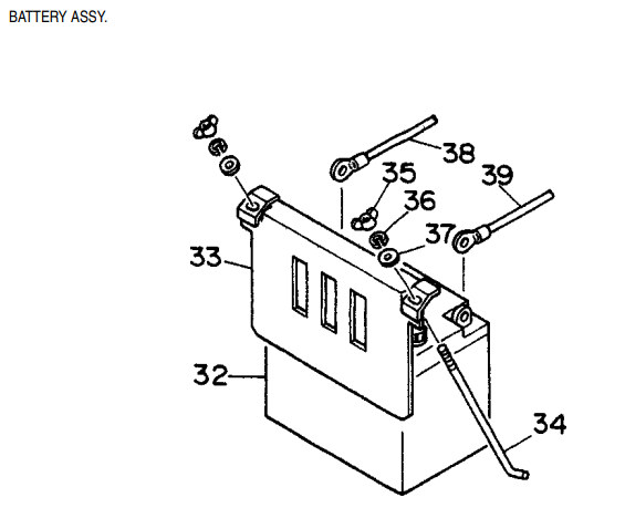 GA-6RE GA-6REA — Battery Assembly Parts By Multiquip
