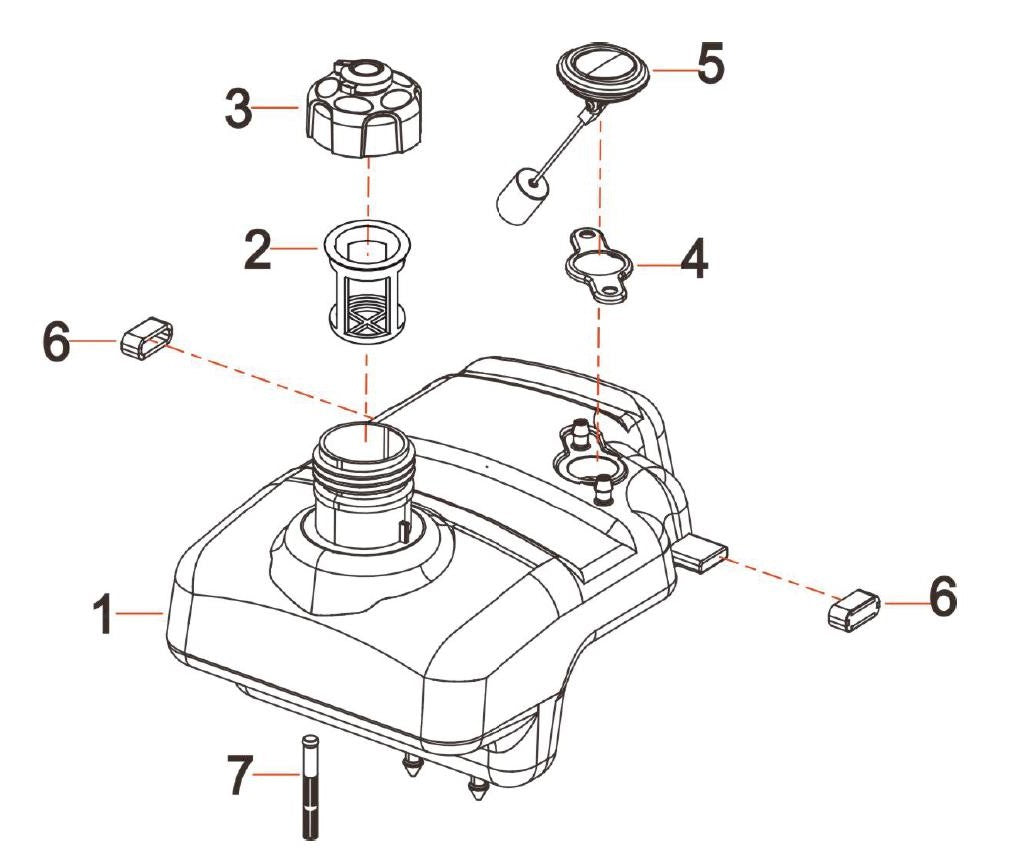 BEI2000L Inverter Generator Cylinder Head Assembly Parts by BE Power Equipment
