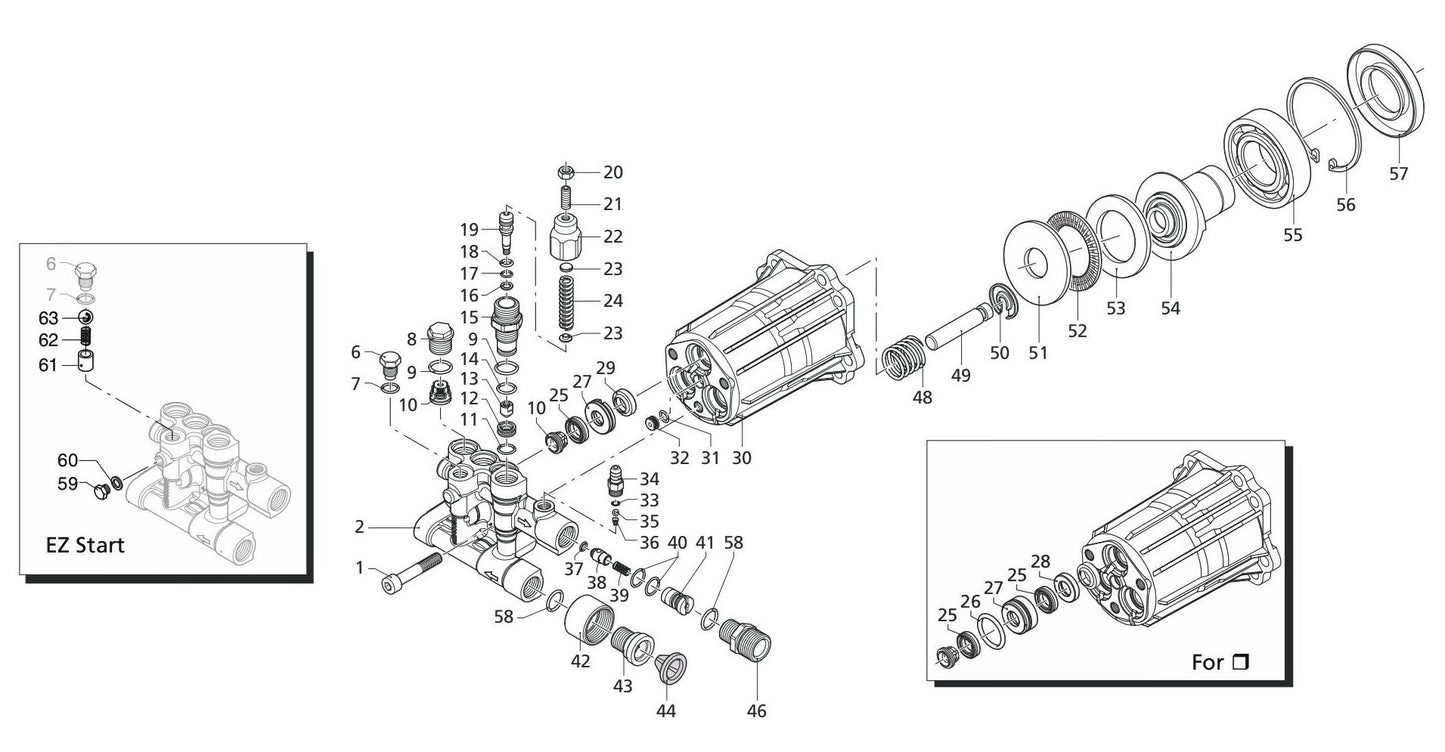 BE BE317RA Pressure Washer Assembly-2 Parts by BE Power Equipment