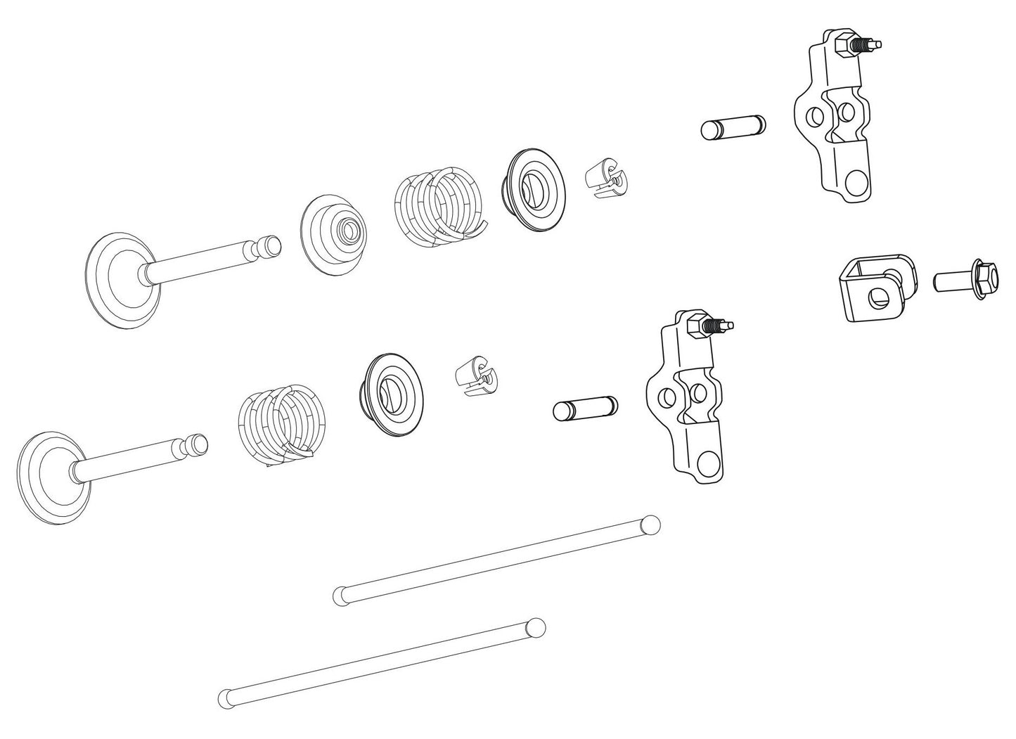BE4800 Generator Valve Assembly Parts by BE Power Equipment
