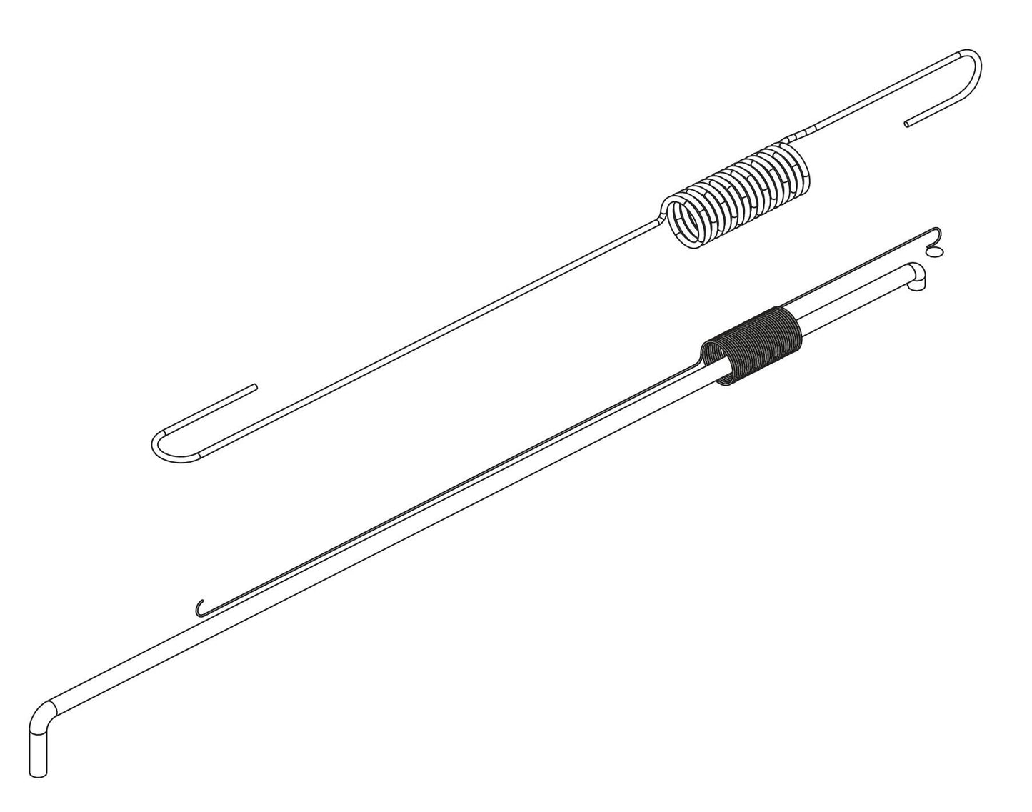 BE4800 Generator Throttle Springs Assembly Parts by BE Power Equipment
