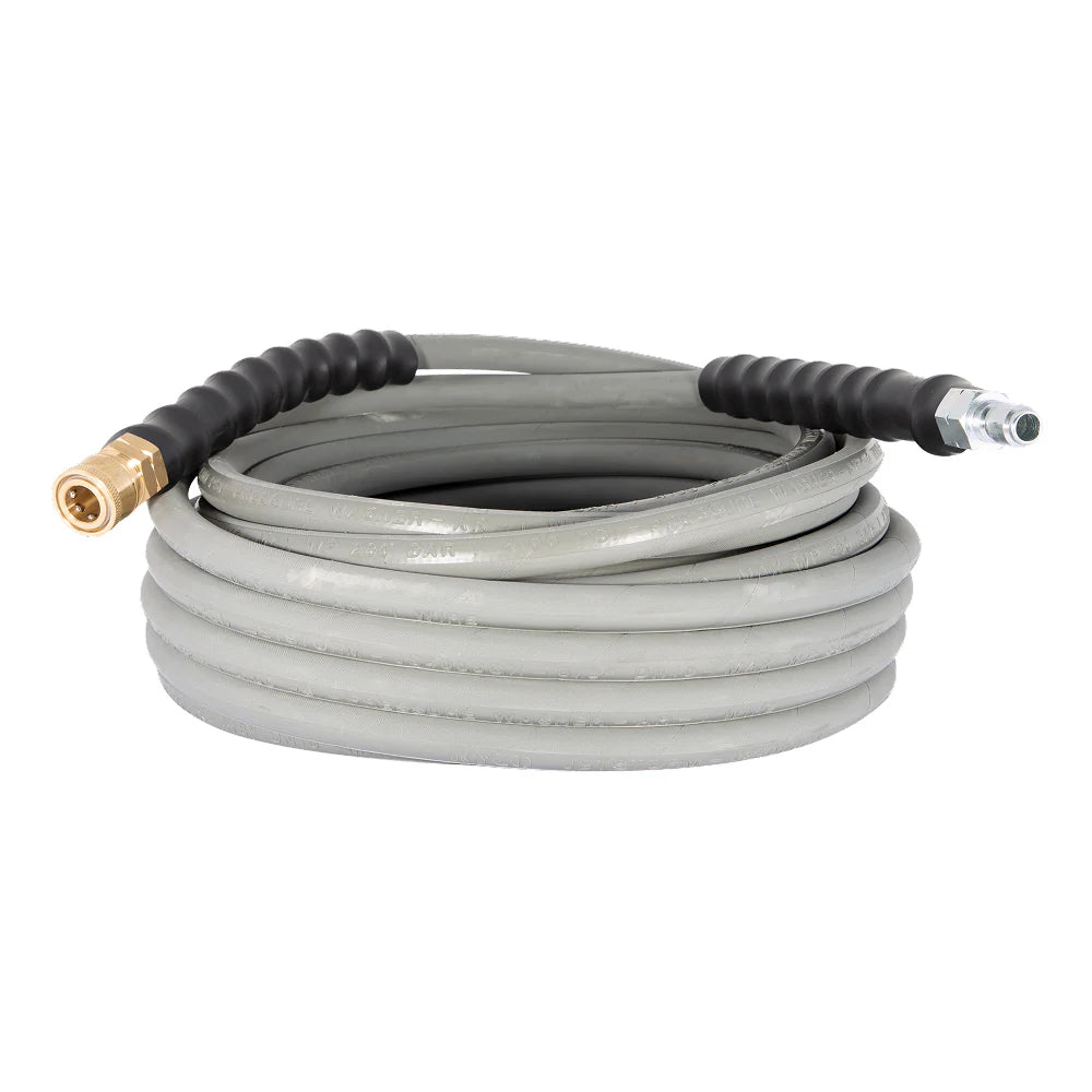 85.238.155 Hose 4500PSI 50Ft 3/8" Non-Marking Rubber S/B Gry Brs Qc – BE Power