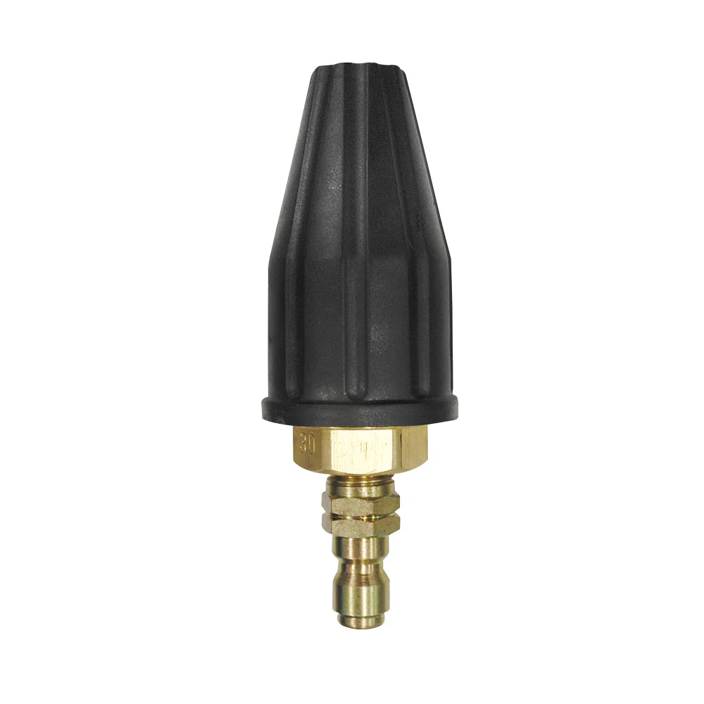 RJ-3030-CS, RJ3030CS Nozzle, Rotary Turbo Pressure Washer Nozzle 3.0 Orifice 3,600PSI– BE Power