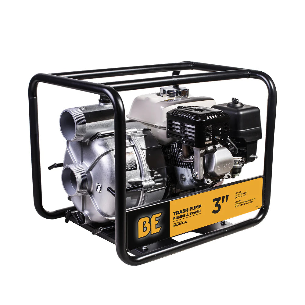 TP-3065HR, TP3065HR Trash Pump,3" 200Cc 264Gpm – BE Power