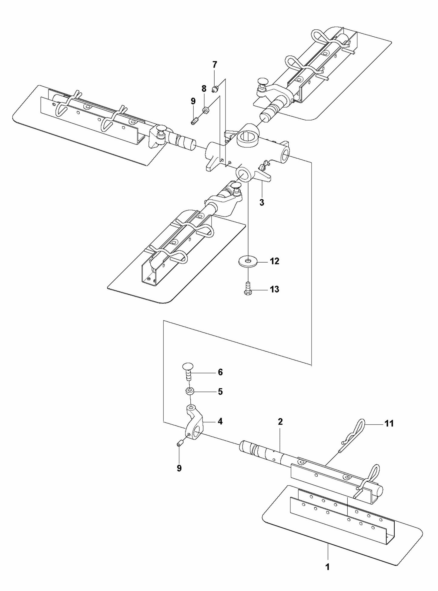 BG Combi Blade Assembly Parts