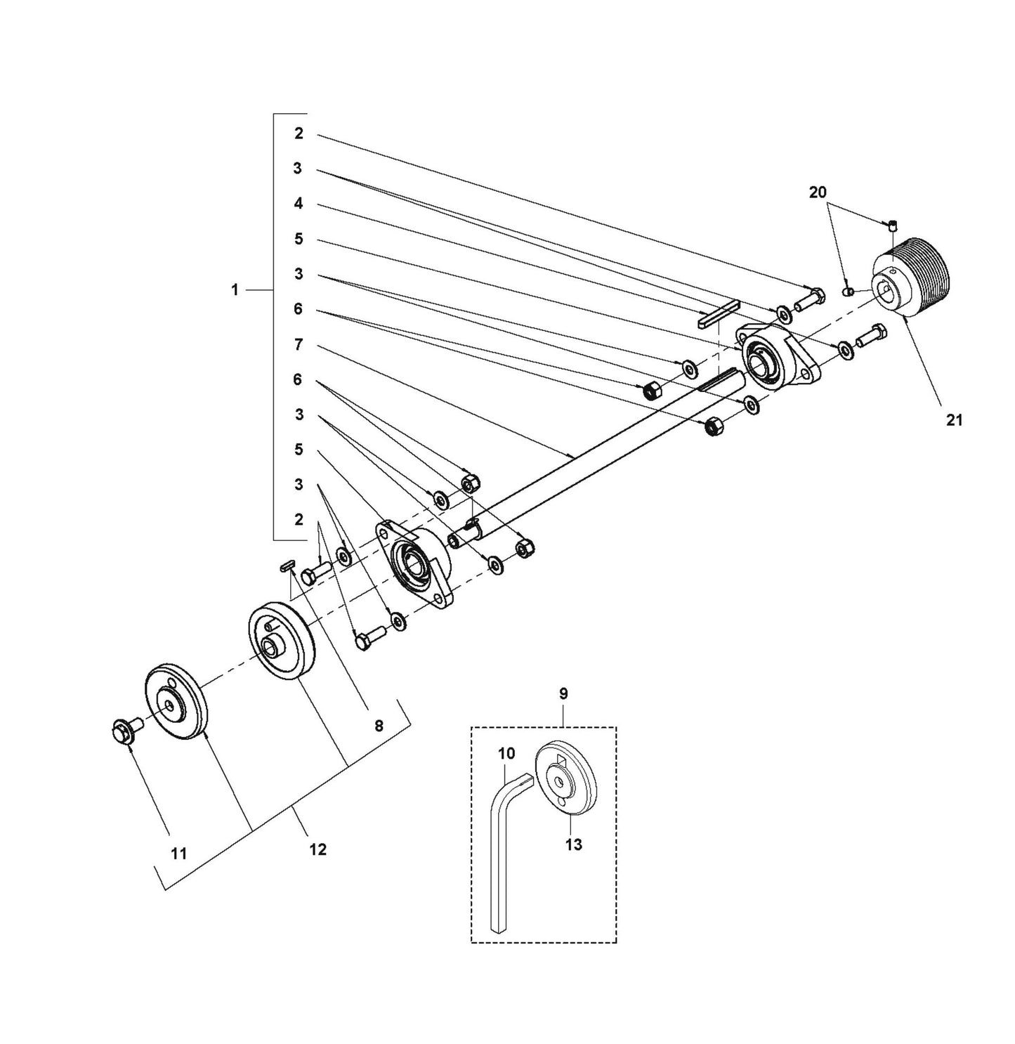 Blade Arm Parts For FS400 LV S By Husqvarna