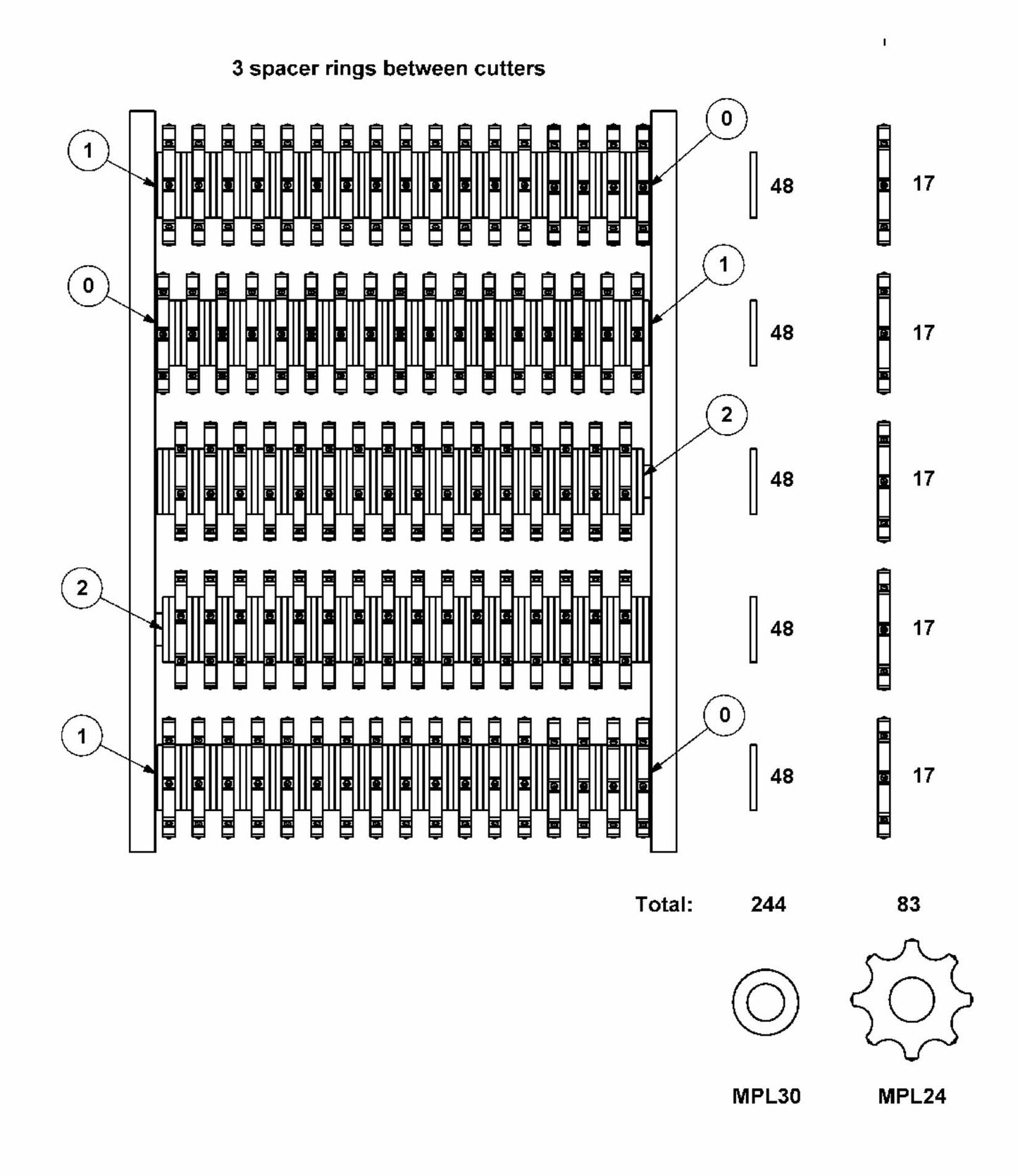 BMC 335 Assembly Plan-MPD335-522L4S Assembly Parts