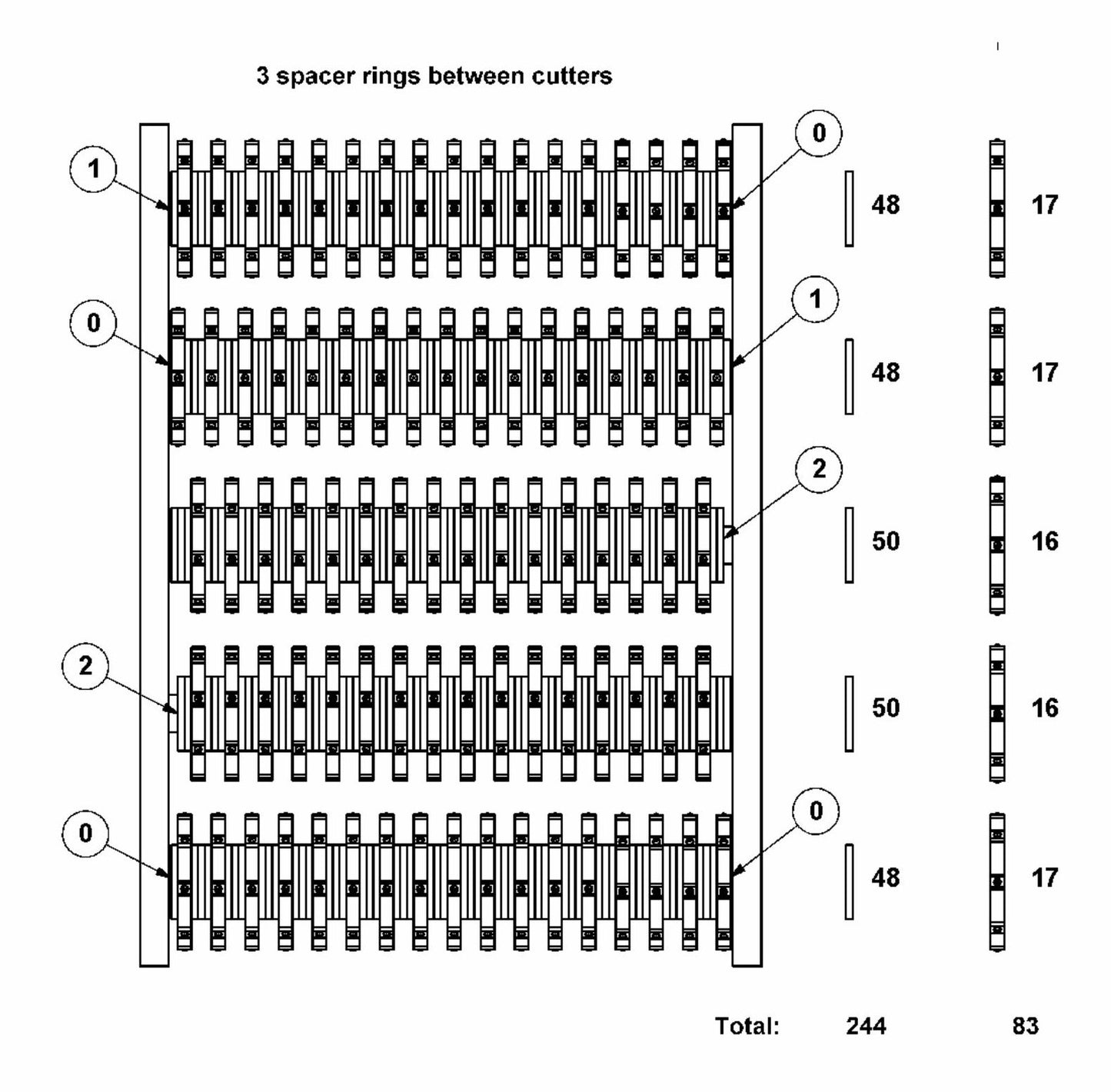 BMC 335 Assembly Plan-MPD335-522L120S Assembly Parts