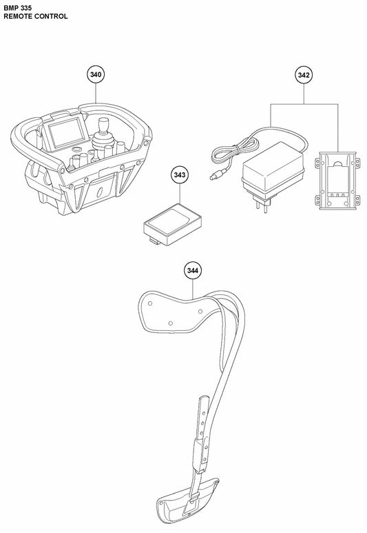 BMG 780 RC Remote Control Assembly Parts