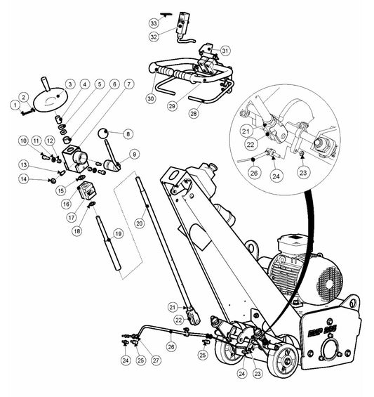 BMP 265 Lifting Device Assembly Parts