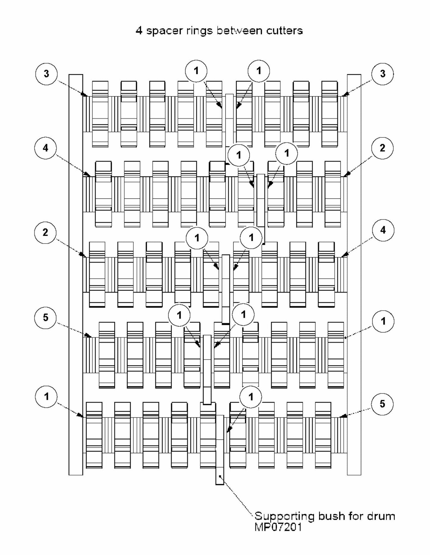 BMP 335 Assembly Plan-MPD335-522L29S Assembly Parts