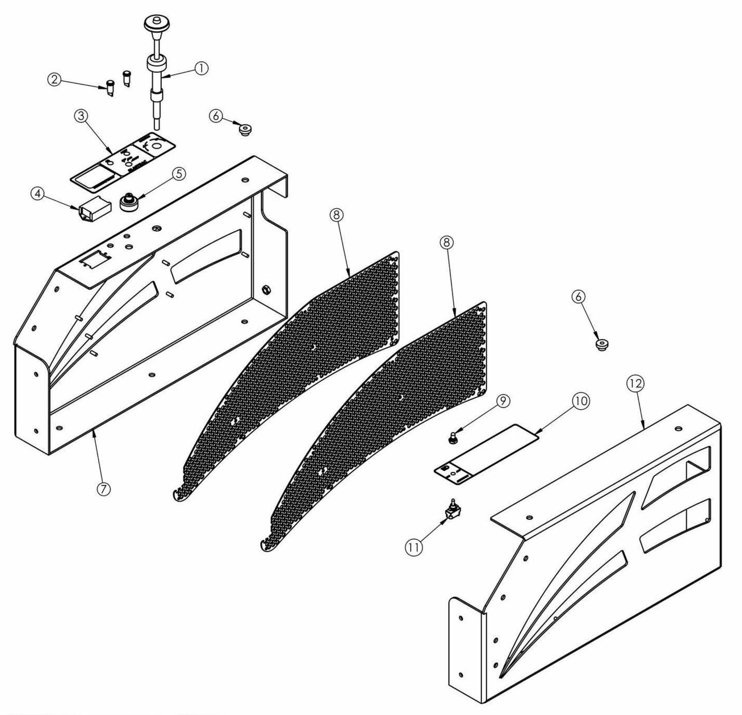BMS-280LP Assembly Parts-3 by Husqvarna