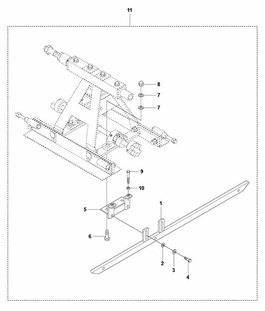 BT 90 Skate Assembly Parts