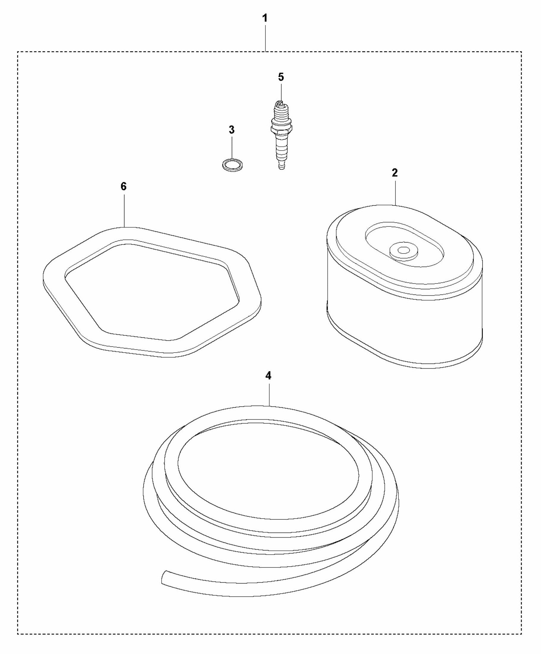 BT 90 Service Kit-Honda GX 270 Assembly Parts