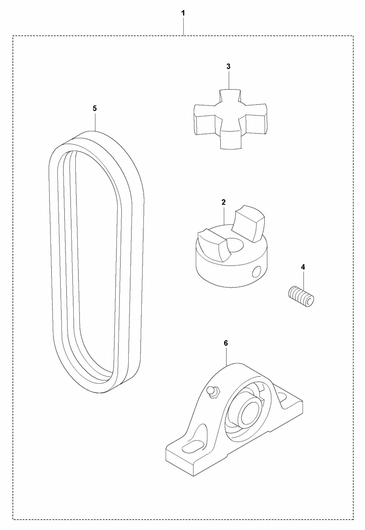 BT 90 Drive Unit Service Kit-Electric/Gasoline Assembly Parts