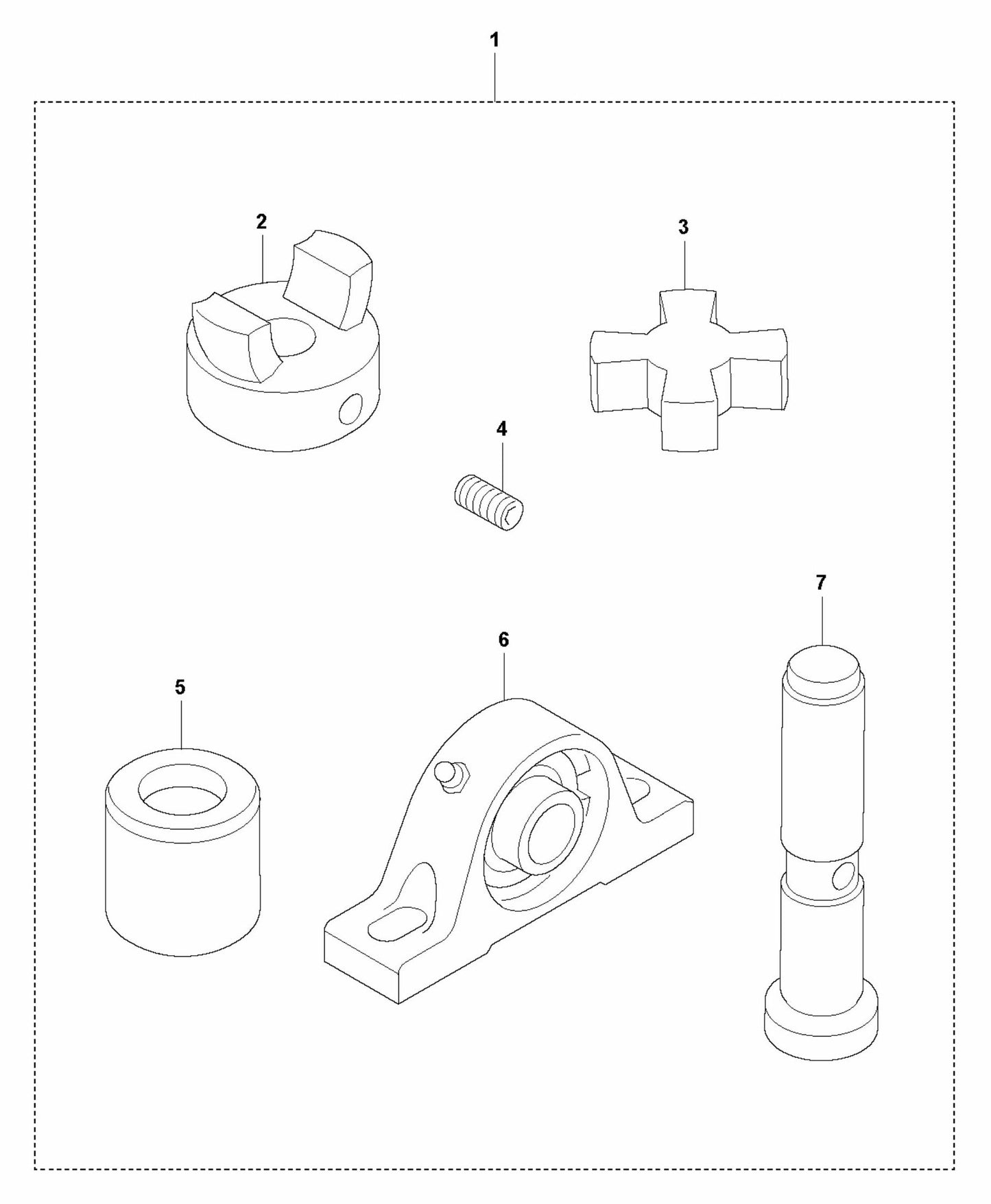 BT 90 Sections Kit-Electric/Gasoline Assembly Parts