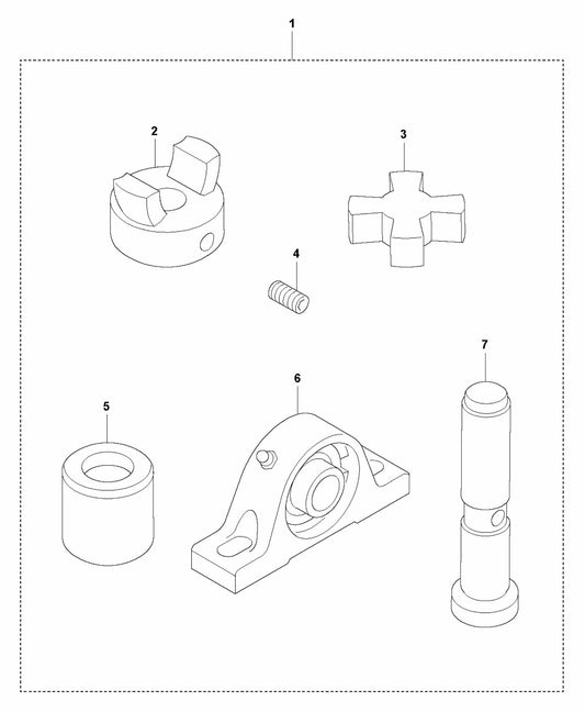 BT 90 Sections Kit-Electric/Gasoline Assembly Parts