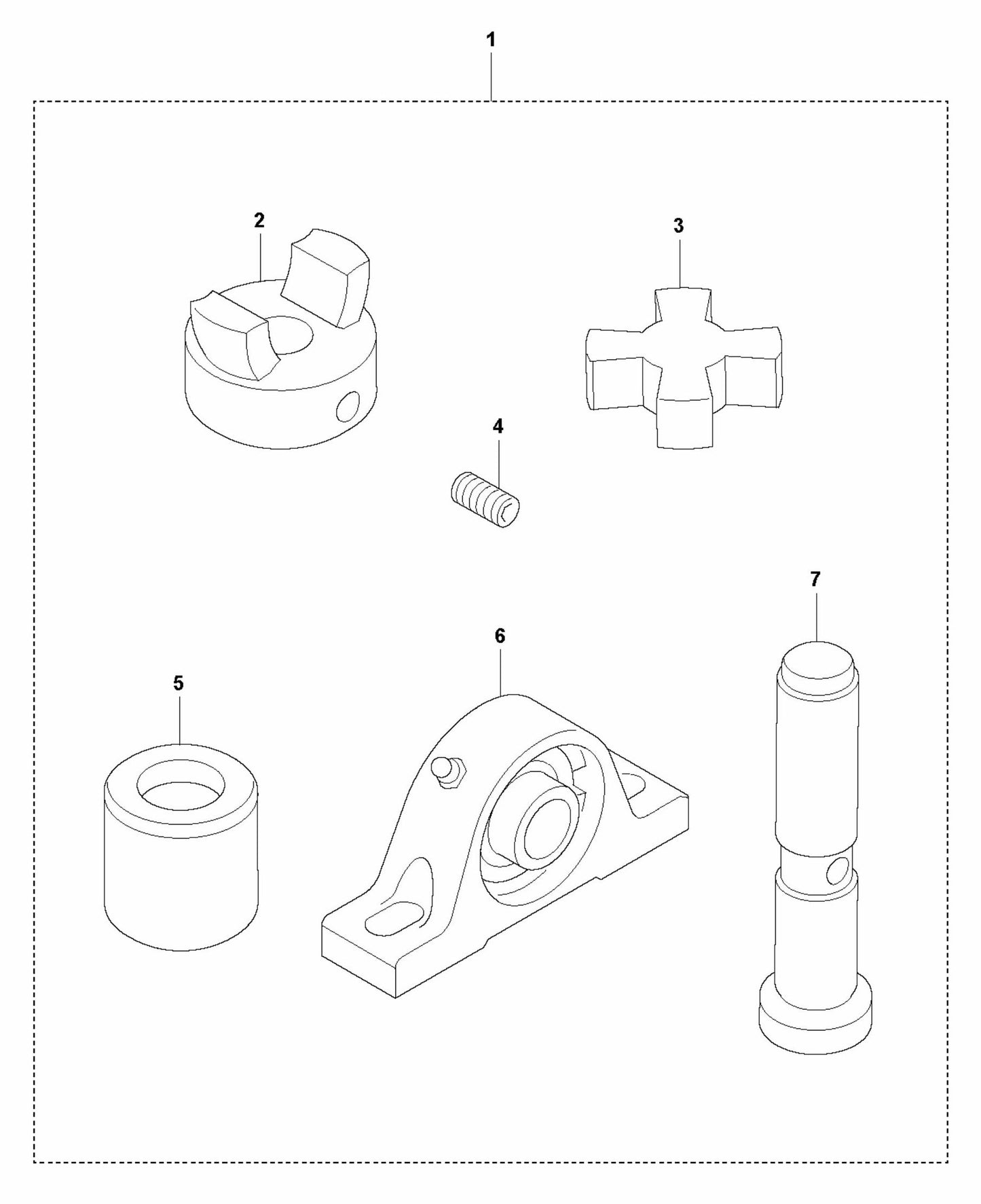 BT 90 Pneumatic Sections Kit-Electric/Gasoline Assembly Parts