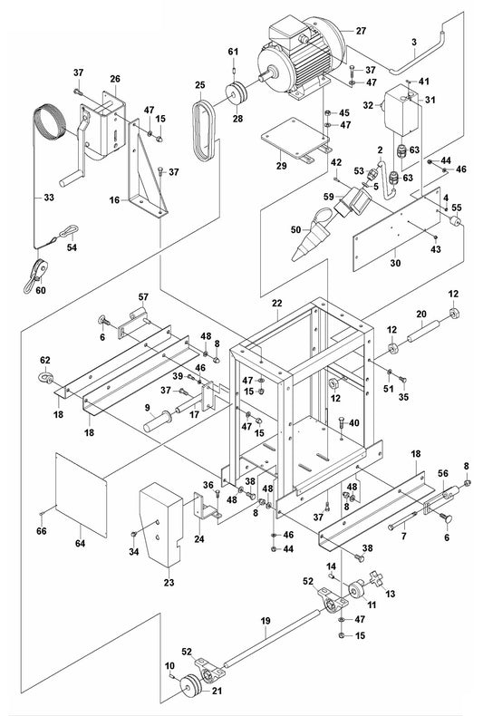BT 90 Drive Unit Electric Assembly Parts