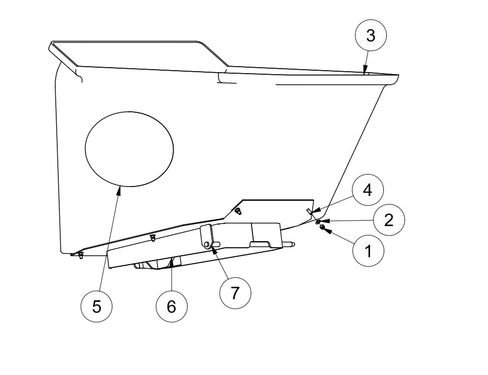 AW16-B Bucket Assembly Parts By Allen Engineering