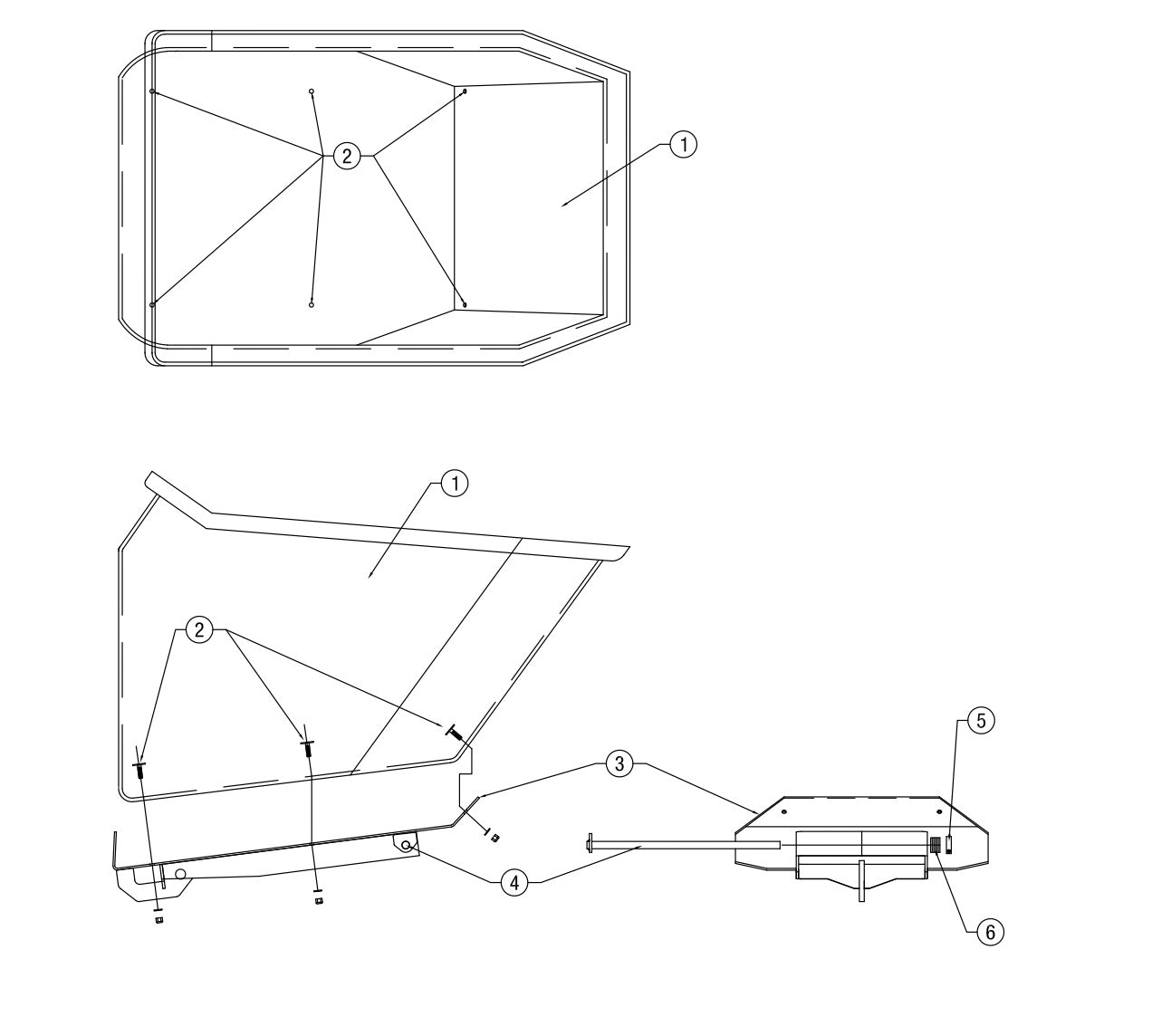 AW16-K, AW21-K & AW16-P Bucket and Base Assembly Parts By Allen Engineering