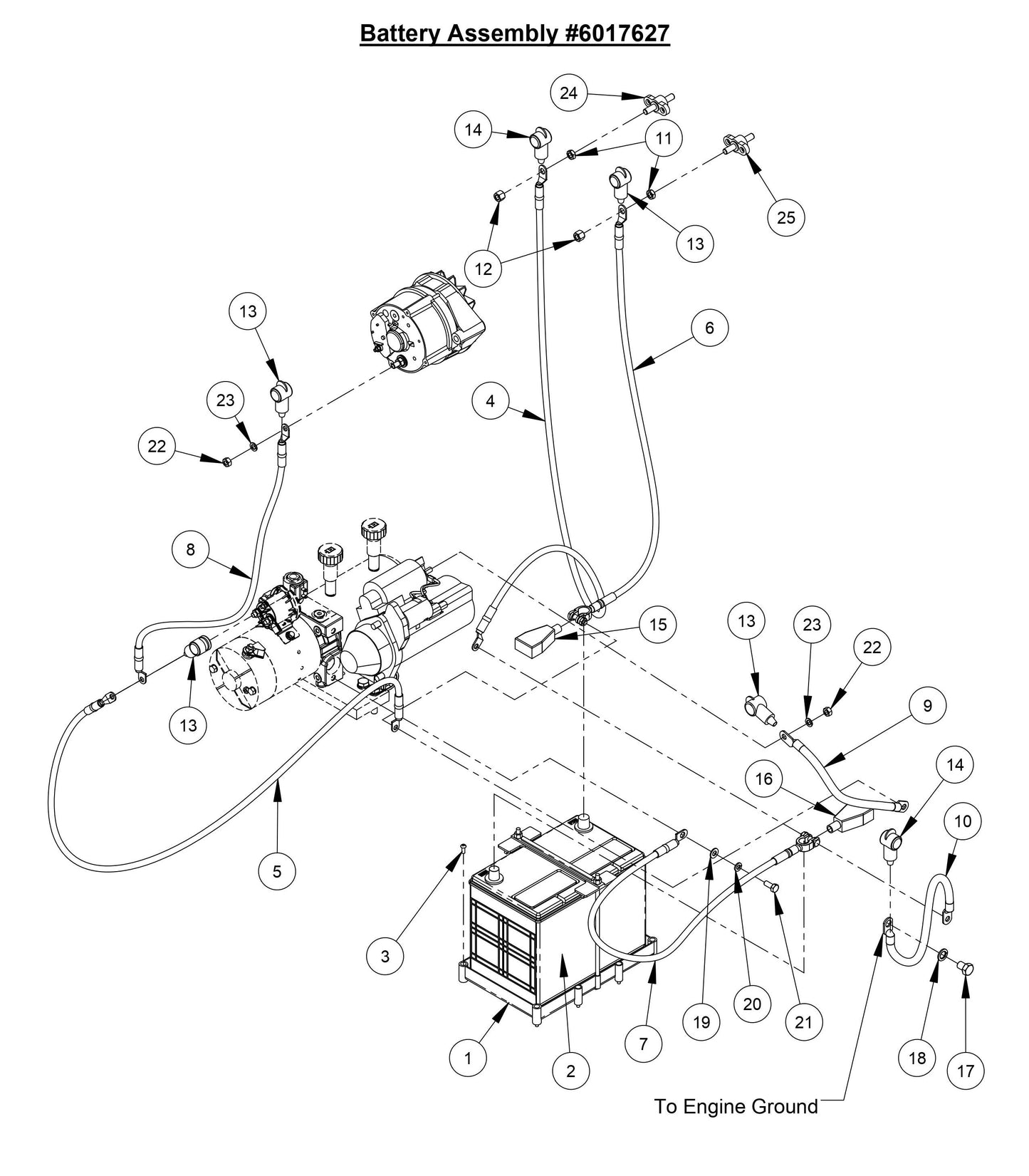 CC7574DD Battery Assembly