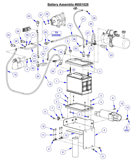 CC5049 Battery Assembly