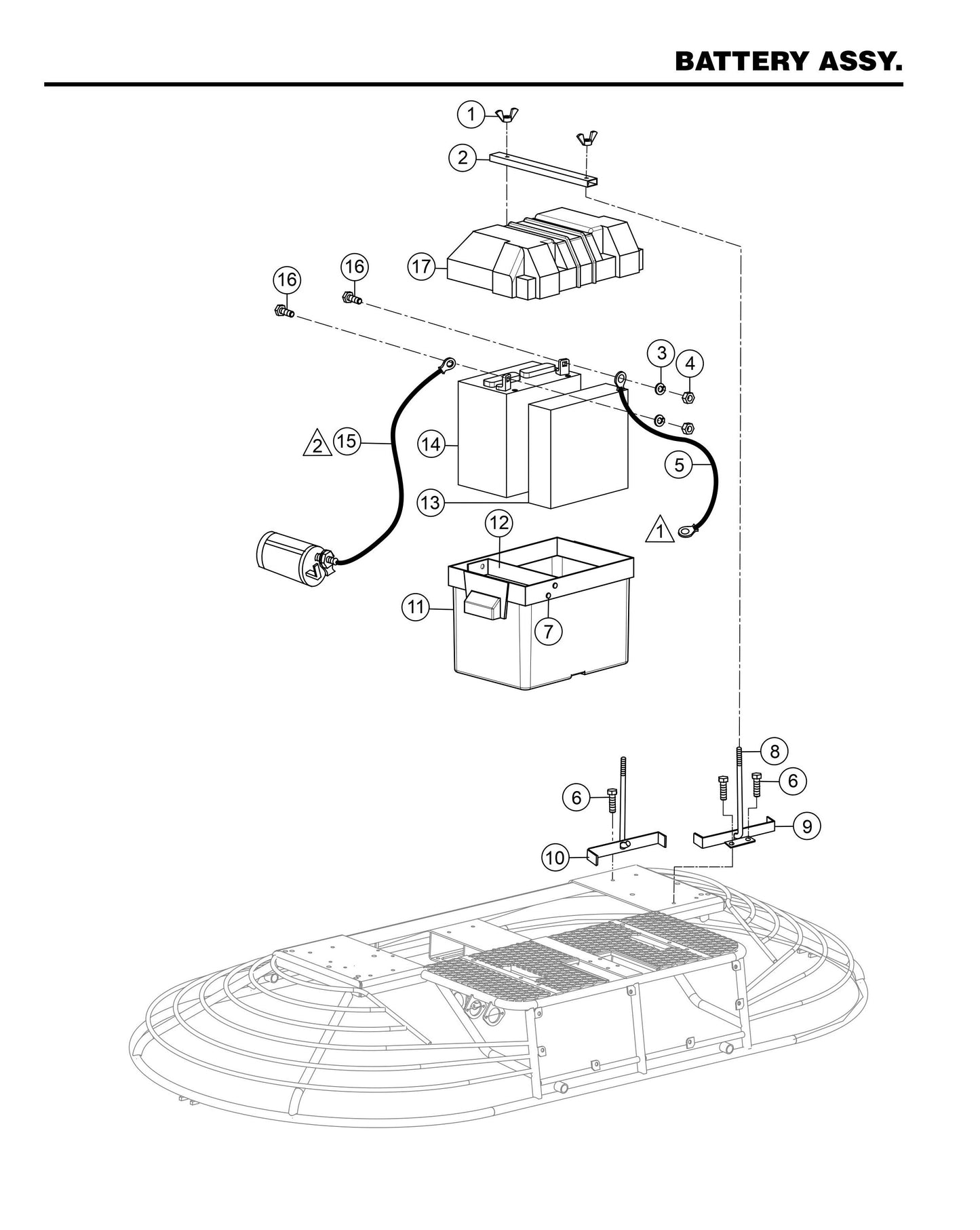 HTNS5S-2 Battery Assembly