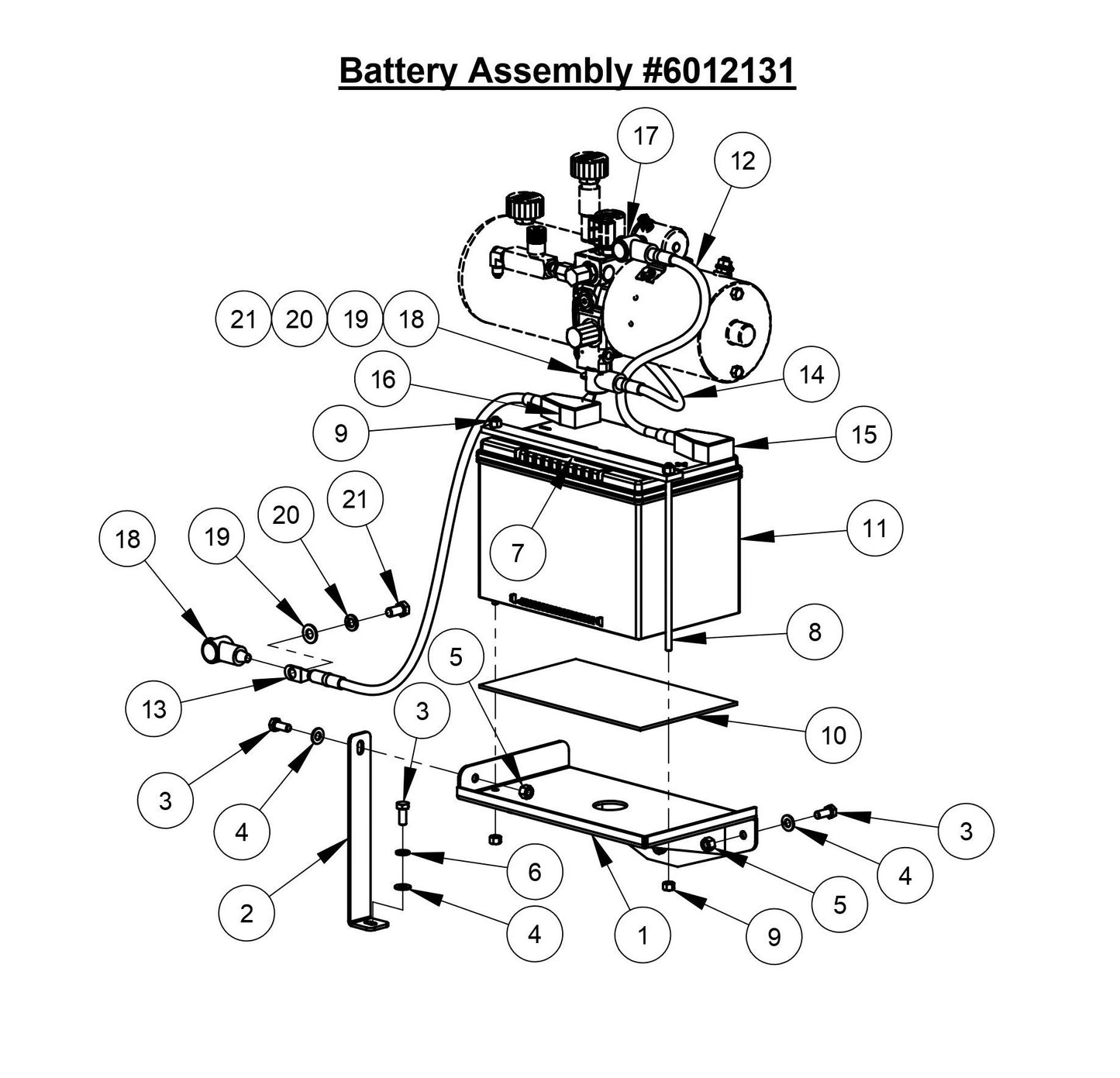 CC3500E (Battery Assembly)