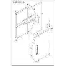 Blade Guard Single Piece Parts For WS 482 HF By Husqvarna