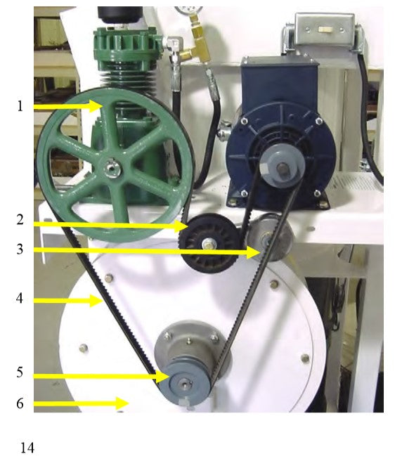 Body Group Part 6 For CV1900AV CORE VAC Core Cut By Diamond Products