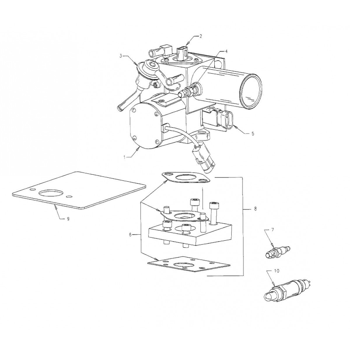 C-30HDN PUMP — Zenith Fuel Injection System Assembly Parts By Multiquip