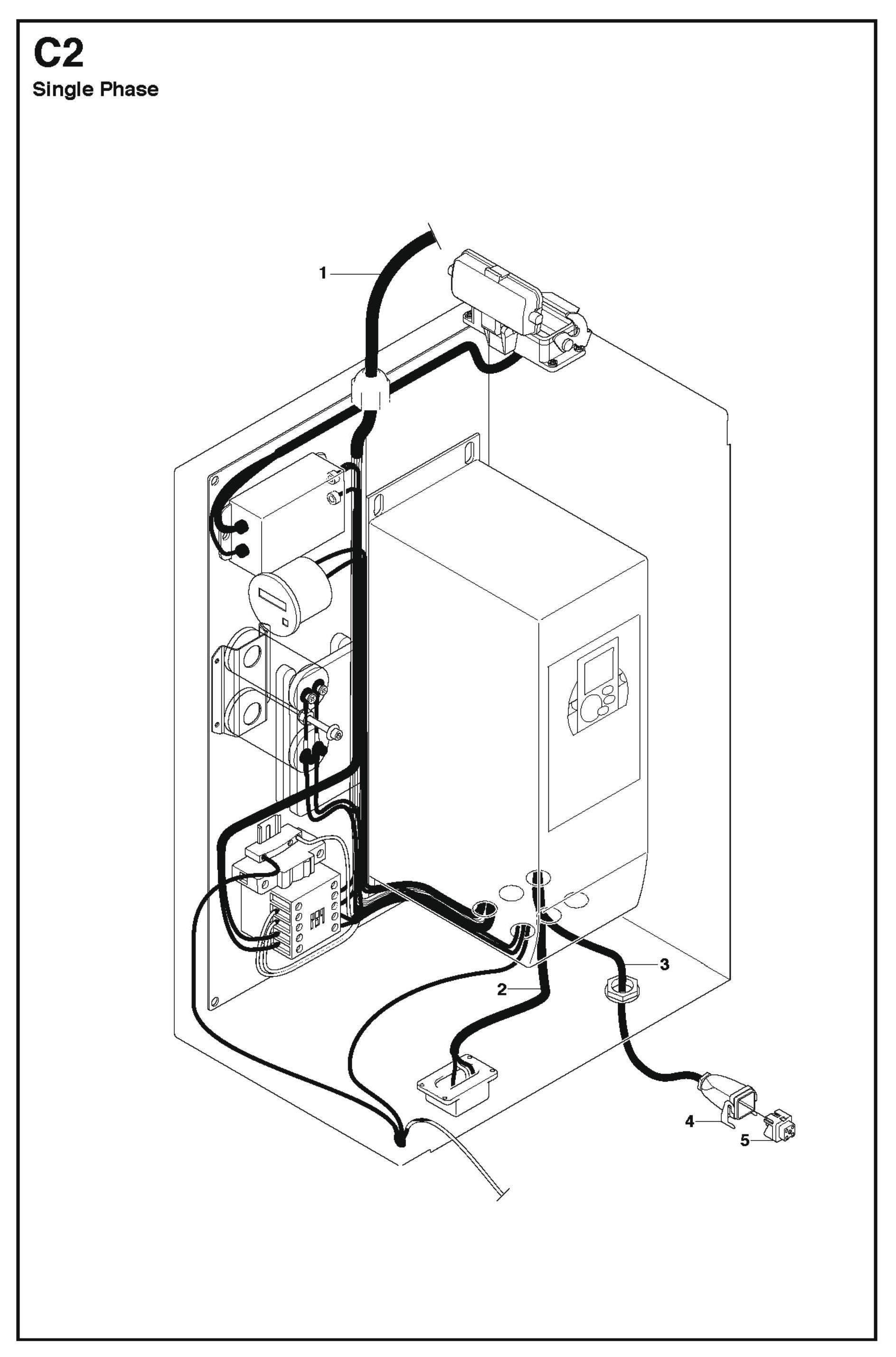 C2 Single Phase Parts For PG 530 By Husqvarna