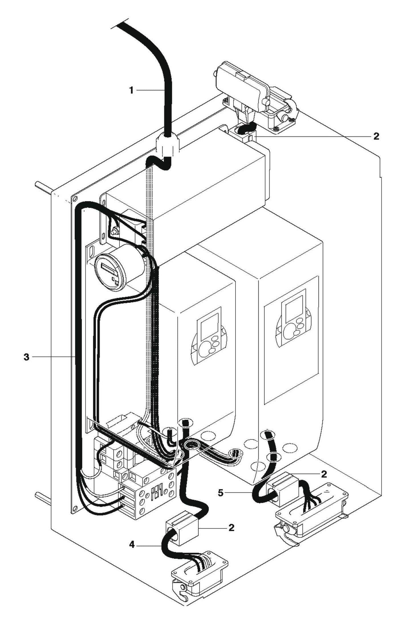 PG 820 Electrical Assembly-1 Parts by Husqvarna