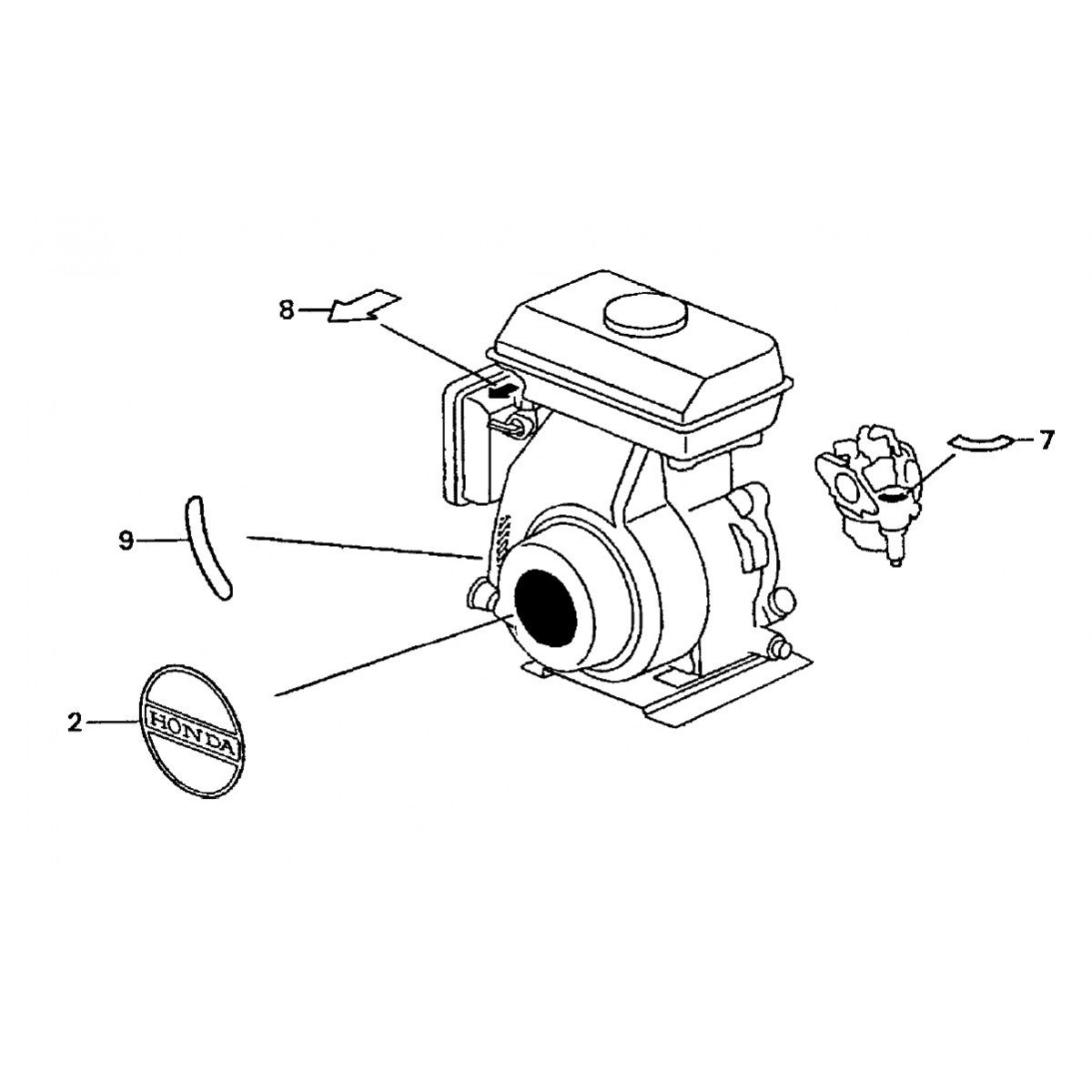 C-4 Finisher Labels Assembly Parts by Multiquip Whiteman