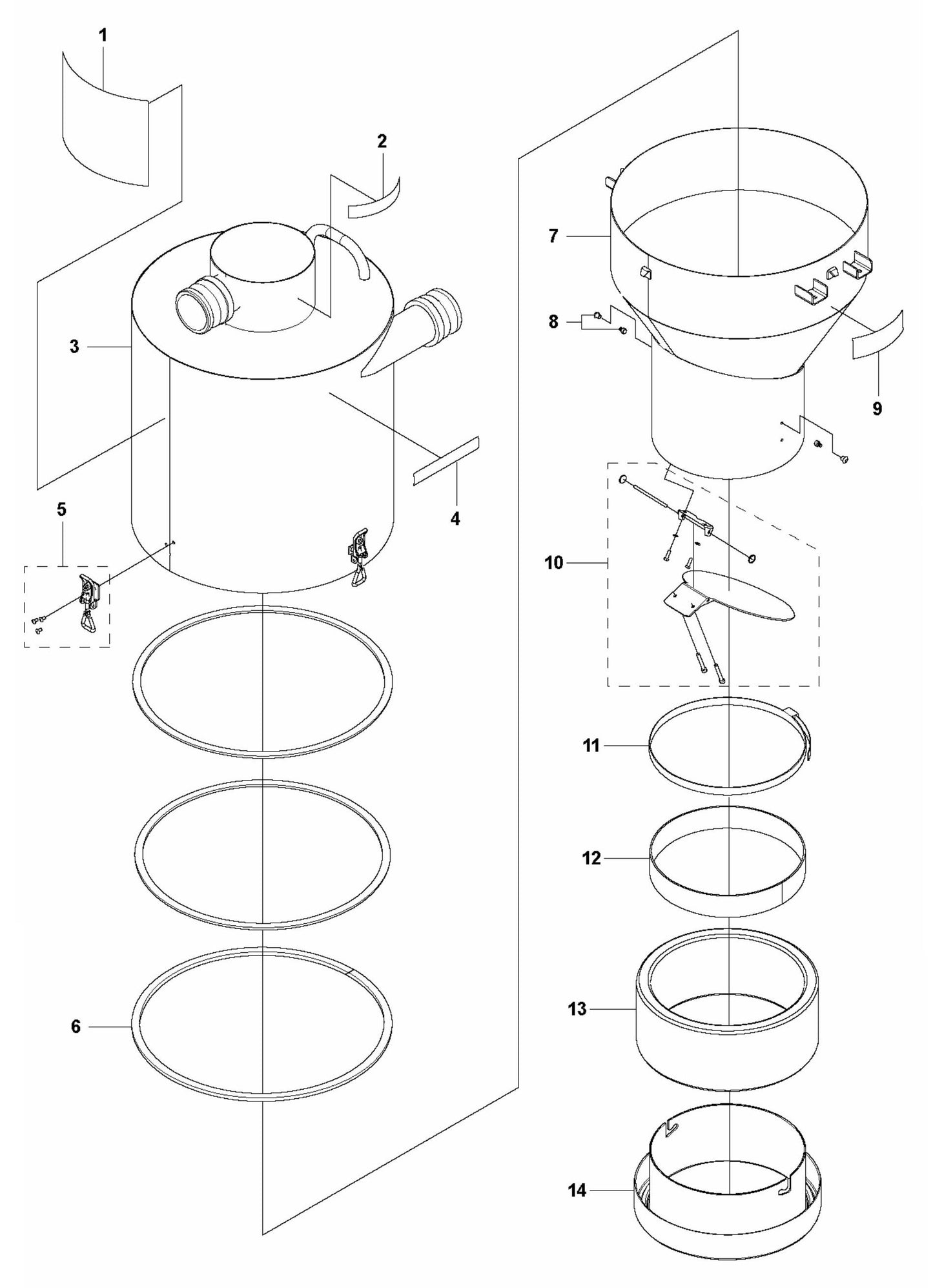 C5500 Chassis/Frame Assembly Parts