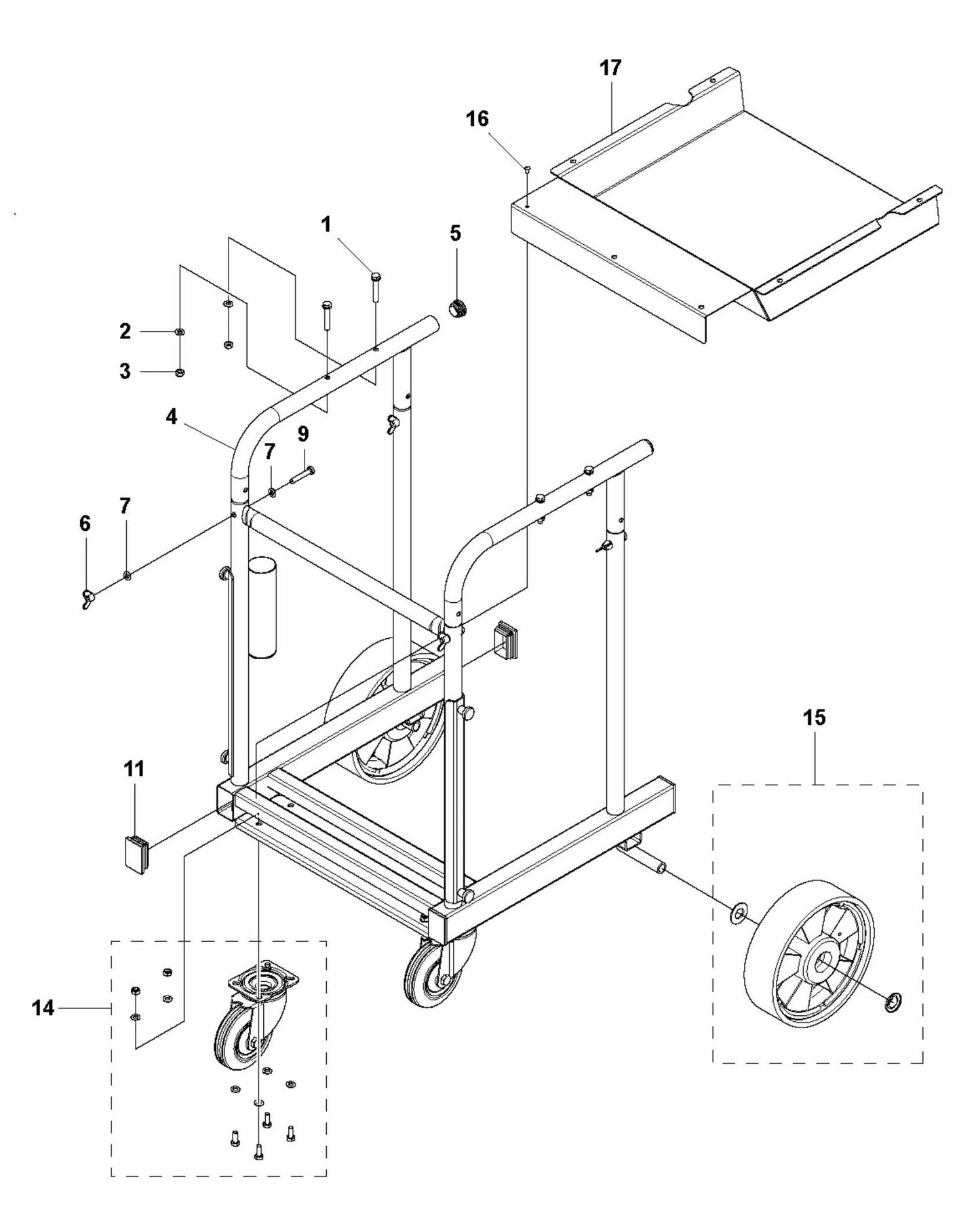 C5500 Carriage Assembly Parts